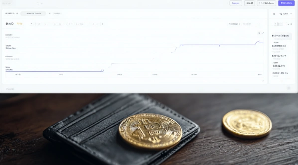 Ledger Live send crypto transaction interface